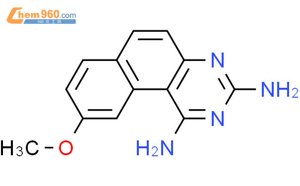 37521 62 3benzo F Quinazoline 13 Diamine 9 Methoxy 化学式、结构式、分子式、mol 960化工网 