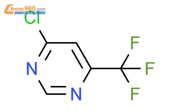 4-氯-6-三氟甲基嘧啶结构式图片|37552-81-1结构式图片