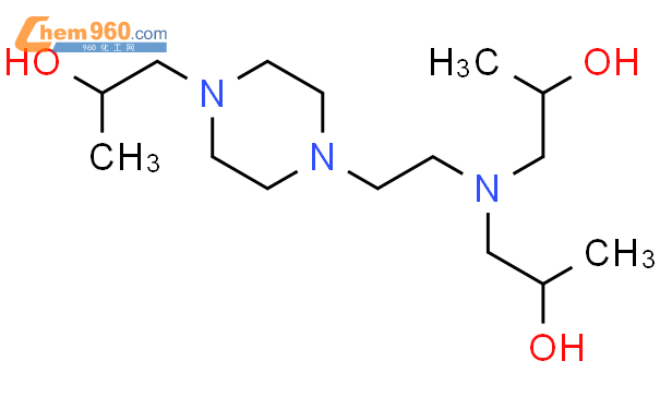 1-(2-(N,N-双-(2-羟基丙基)-氨基)-乙基)-4-(2-羟基丙基)-哌嗪