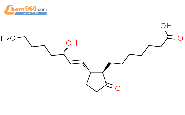 11-脱氧前列腺素 e1结构式图片|37786-00-8结构式图片