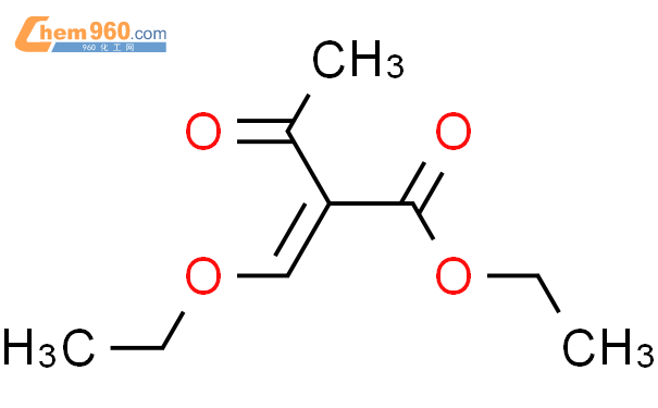 2-乙氧亚甲基乙酰乙酸乙酯结构式图片|3788-94-1结构式图片