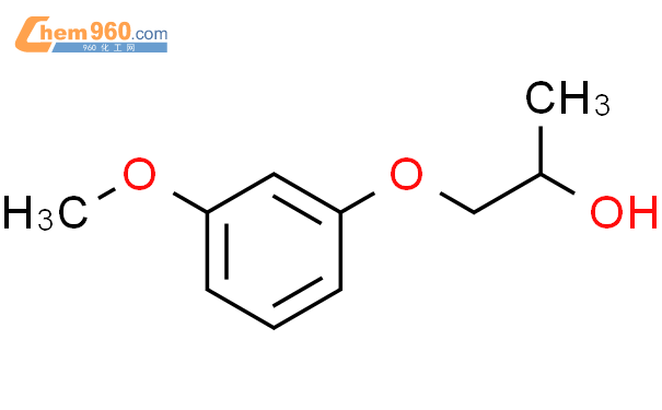 1-(3-甲氧基苯氧基)-2-丙醇结构式图片|382141-68-6结构式图片