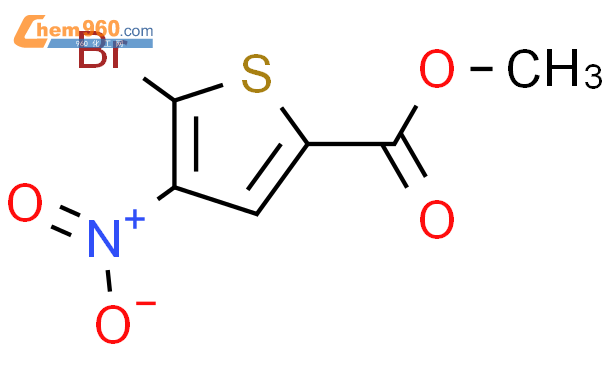 2-Thiophenecarboxylic acid, 5-bromo-4-nitro-, methyl ester (7CI,9CI)