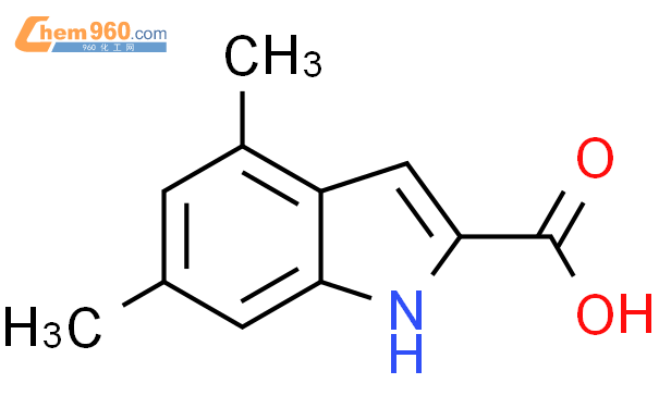 4,6-二甲基-1H-吲哚-2-羧酸