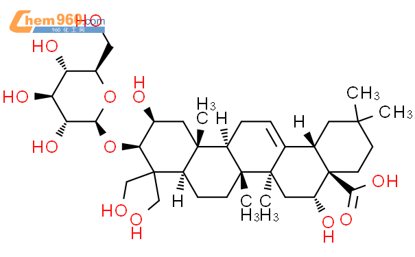 桔梗皂苷元-3-O-β-D-吡喃葡萄糖苷