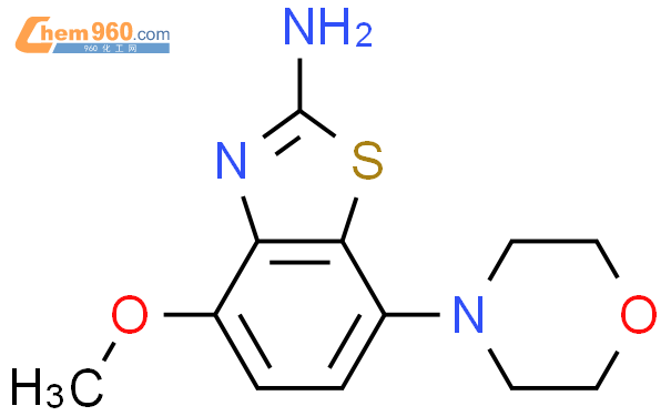 4-甲氧基-7-N-吗啉基苯并[D]噻唑-2-胺