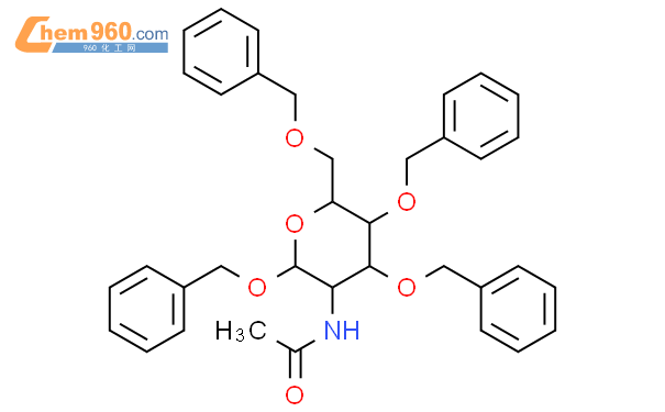 苄基 2-乙酰氨基-3,4,6-三-O-苄基-2-脱氧-alpha-D-吡喃葡萄糖苷