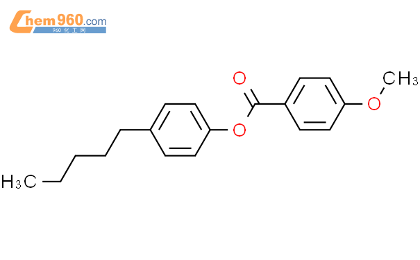 甲氧基苯甲酸对戊基苯酚酯结构式图片|38444-13-2结构式图片