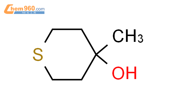4-methylthian-4-ol结构式图片|38447-82-4结构式图片