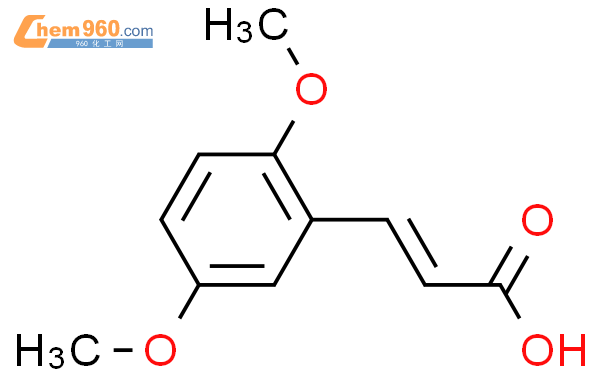 (2E)-3-(2,5-二甲氧基苯基)-2-丙烯酸