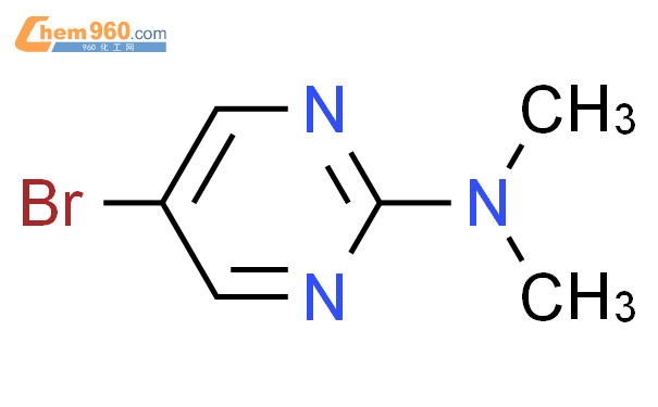 2-(二甲基氨基)-5-溴嘧啶 5-溴-N,N-二甲基嘧啶-2-胺结构式图片|38696-21-8结构式图片