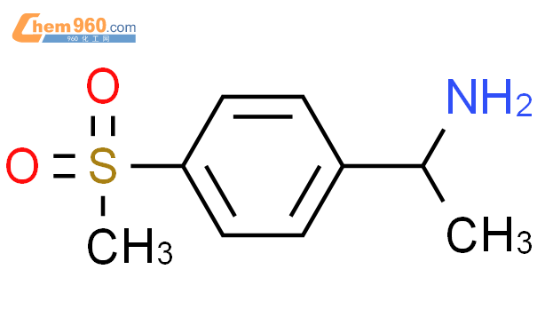甲基-4-(甲基磺酰基)苄胺结构式图片|387350-90-5结构式图片