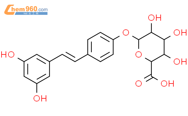 反式-白藜芦醇 4-O-beta-D-葡糖苷酸