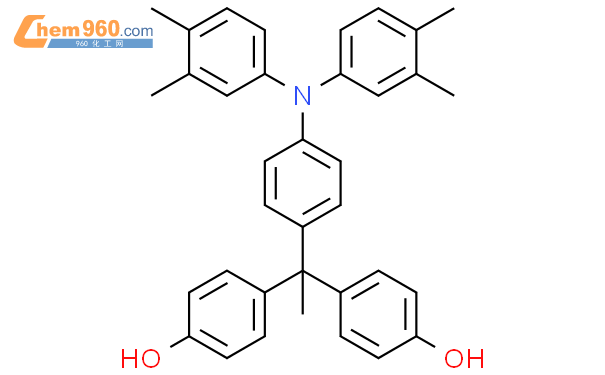 388568-29-4,Phenol, 4,4'-[1-[4-[bis(3,4-dimethylphenyl)amino]phenyl ...