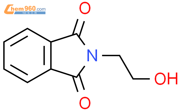 N-羟乙基邻苯二甲酰亚胺结构式图片|3891-07-4结构式图片
