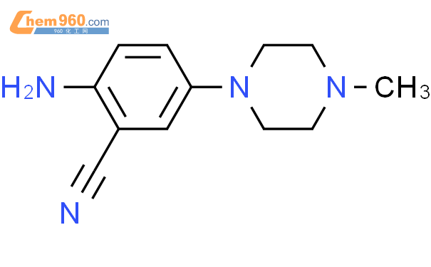 2-氨基-5-(4-甲基哌嗪-1-基)苯甲腈