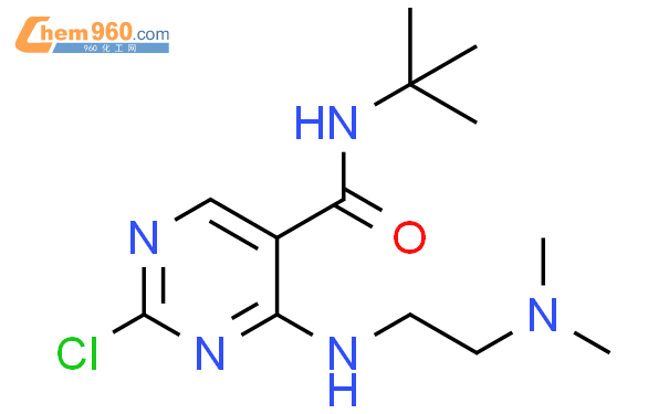 Pyrimidinecarboxamide Chloro Dimethylamino Ethyl Amino N