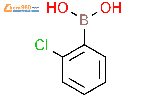 2-氯苯硼酸结构式图片|3900-89-8结构式图片