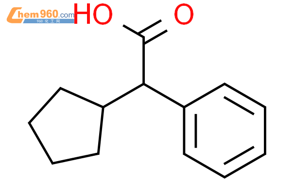 α-苯基环戊基乙酸结构式图片|3900-93-4结构式图片