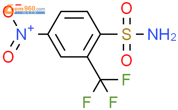 393 04 4 Benzenesulfonamide 4 nitro 2 trifluoromethyl 化学式结构式分子式