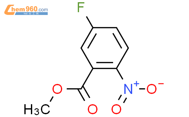 5-氟-2-硝基苯甲酸甲酯结构式图片|393-85-1结构式图片