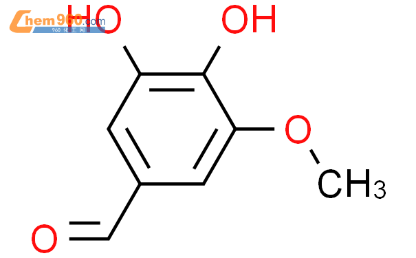 5-羟基香兰素结构式图片|3934-87-0结构式图片