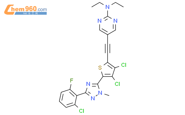 395081 91 1 2 Pyrimidinamine 5 3 4 Dichloro 5 3 2 Chloro 6 Fluorophenyl 1 Methyl 1H 1 2 4