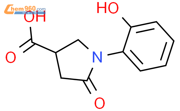 1-(2-羟基苯基)-5-氧代吡咯烷-3-羧酸