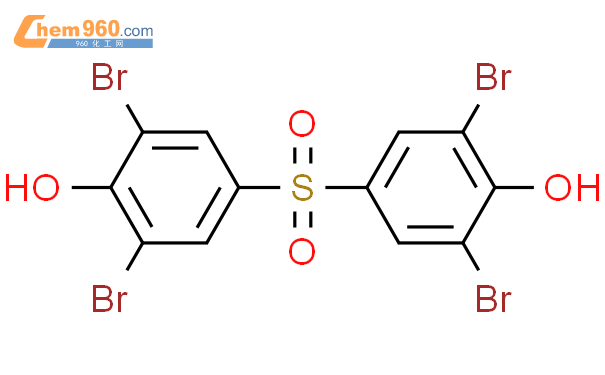 四溴双酚S结构式图片|39635-79-5结构式图片