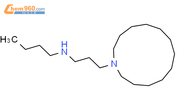 397263 63 7 AZACYCLOTRIDECANE 1 PROPANAMINE N BUTYL 化学式结构式分子式mol 960化工网