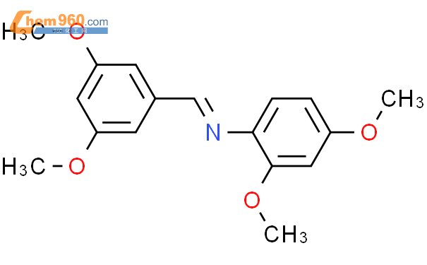 397333 55 0 Benzenamine N 3 5 dimethoxyphenyl methylene 2 4 dimethoxy CAS号 397333 55 0