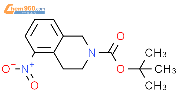 5-硝基-3,4-二氢-1H-异喹啉-2-羧酸叔丁酯结构式图片|397864-14-1结构式图片