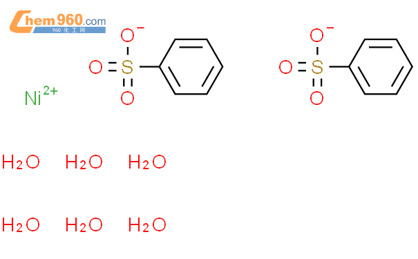 苯磺酸镍盐六水合物结构式图片|39819-65-3结构式图片