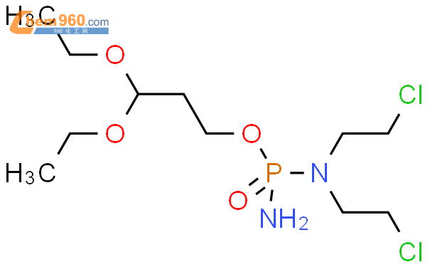 39947-94-9,Aldophosphamide Diethyl Acetal化学式、结构式、分子式、mol、smiles – 960化工网