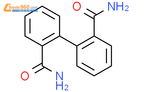 39950-05-5,[1,1'-biphenyl]-2,2'-dicarboxamide化学式、结构式、分子式、mol、smiles ...