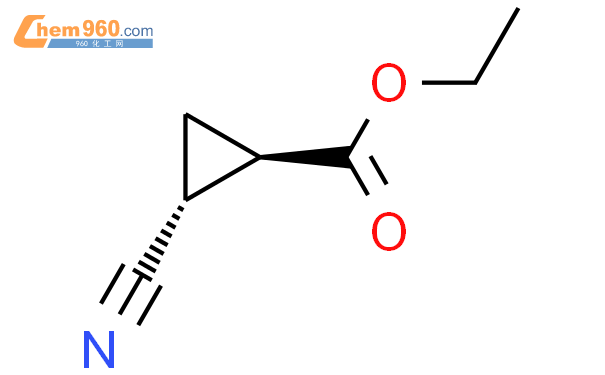 trans-ethyl (1R,2R)-2-cyanocyclopropane-1-carboxylate