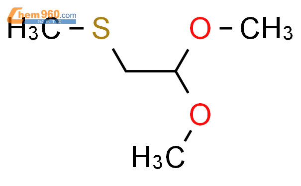1,1-二甲氧基-2-(甲硫基)乙烷结构式图片|40015-15-4结构式图片