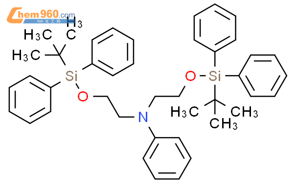 Benzenamine N N Bis Dimethylethyl Diphenylsilyl Oxy Ethyl Cas