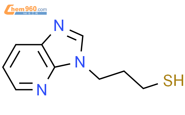 401523-21-5,3H-IMIDAZO[4,5-B]PYRIDINE-3-PROPANETHIOL化学式、结构式、分子式、mol ...