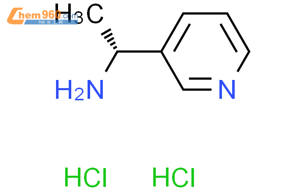 (R)-1-吡啶-3-基-乙胺结构式图片|40154-75-4结构式图片