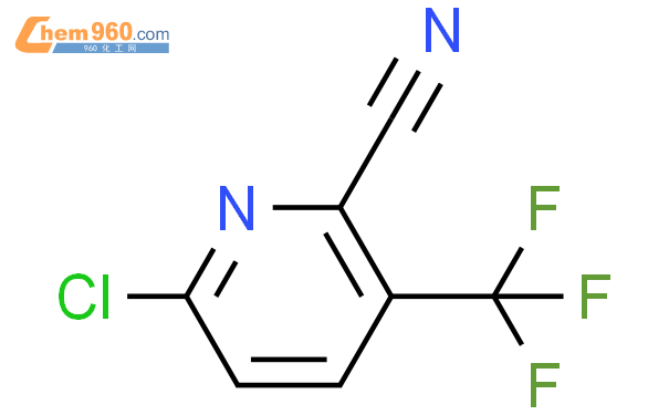 6-氯-3-(三氟甲基)-2-吡啶甲腈结构式图片|401590-41-8结构式图片