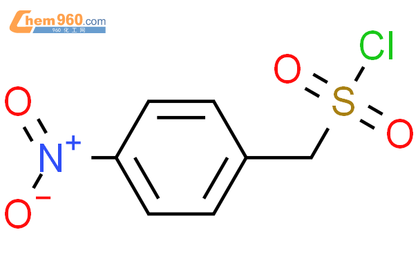4-硝基-α-甲苯磺酰氯结构式图片|4025-75-6结构式图片