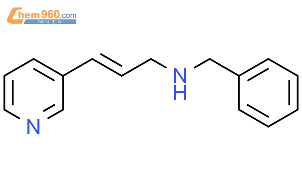 403825 56 9 Benzenemethanamine N [3 3 Pyridinyl 2 Propenyl] 化学式、结构式、分子式、mol、smiles 960化工网