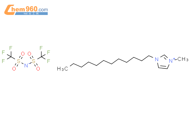 [Perfemiker]1-十二烷基-3-甲基咪唑鎓双(三氟甲磺酰基)亚胺,≥95%