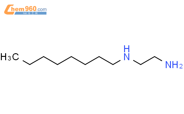 N-辛基-1,2-乙二胺结构式图片|40510-21-2结构式图片
