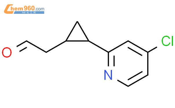 405142 24 7 CYCLOPROPANEACETALDEHYDE 2 4 CHLORO 2 PYRIDINYL CAS 405142-24-7-cyclopropaneacetaldehyde-2-4-chloro-2-pyridinyl-cas