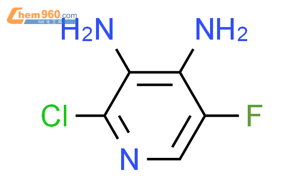 2-氯-5-氟-3,4-吡啶二胺结构式图片|405230-93-5结构式图片