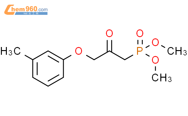 1-dimethoxyphosphoryl-3-(3-methylphenoxy)propan-2-one