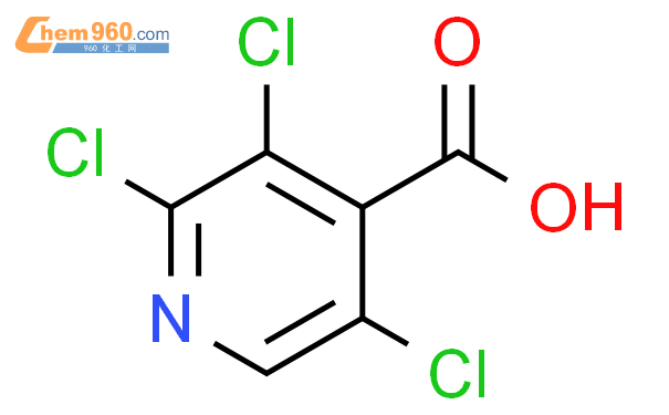 2,3,5-三氯吡啶-4-甲酸结构式图片|406676-18-4结构式图片
