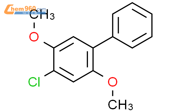 406935-37-3,1,1'-Biphenyl, 4-chloro-2,5-dimethoxy-化学式、结构式、分子式、mol ...